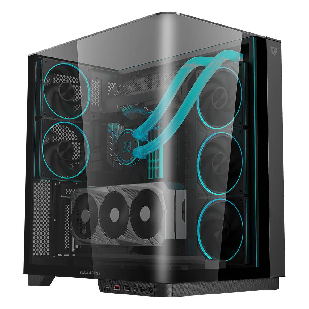 Gabinete Gamer Media Torre Tank Expert  Curve 7800 Legend Series - Factor: Micro ATX, Mini ATX Gabinete Gamer Media Torre Tank Expert  Curve 7800 Legend Series - Factor: Micro ATX, Mini ATX